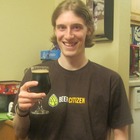 Wearing my Beer Citizen swag with Deschutes' Hop in the Dark.